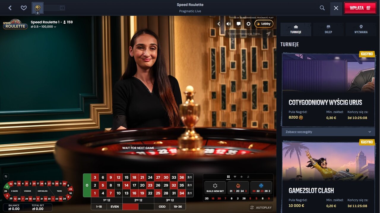 Zasady ruletki online